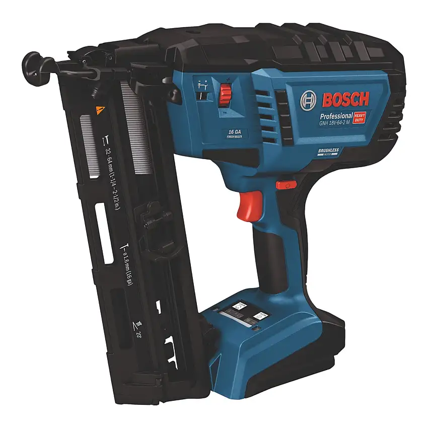 Bosch GNH 18V-64-2 M Professional Akku Holznagler 18 V 1,6 x 32 - 64 mm ( 0601482000 ) Solo - ohne Akku, ohne Ladegerät