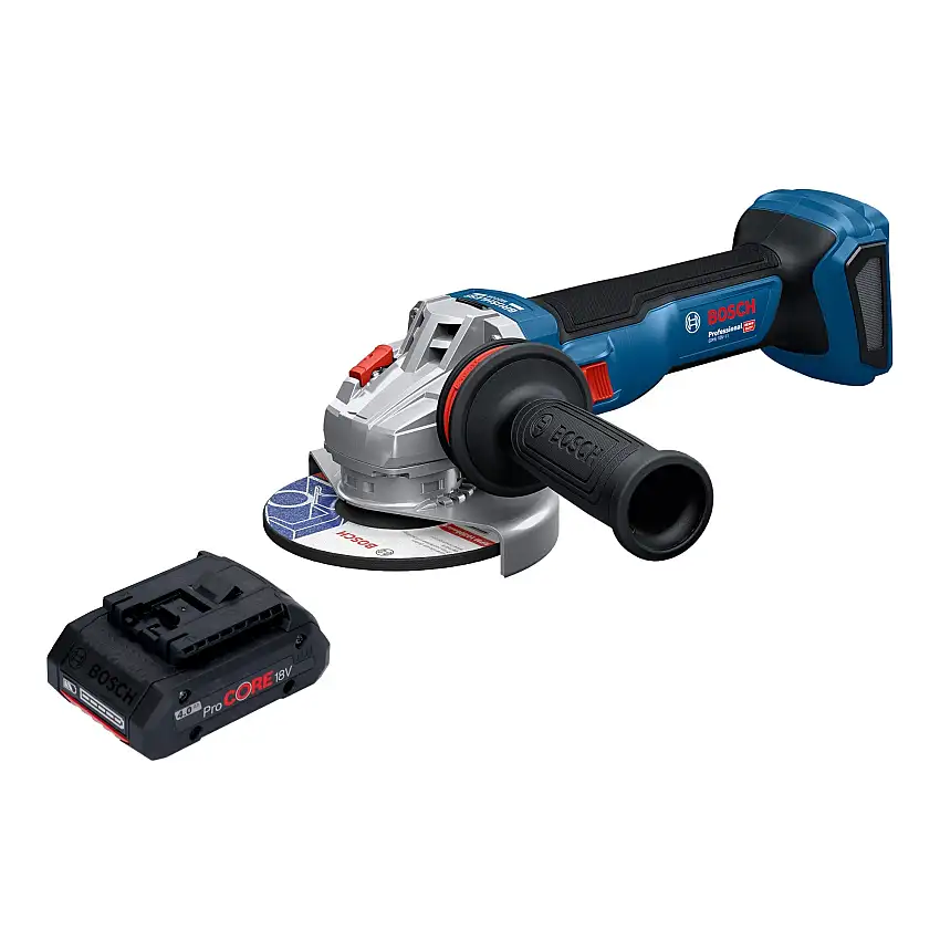 Bosch GWS 18V-11 Professional Akku Winkelschleifer 18 V 125 mm + 1x ProCORE Akku 4,0 Ah - ohne Ladegerät
