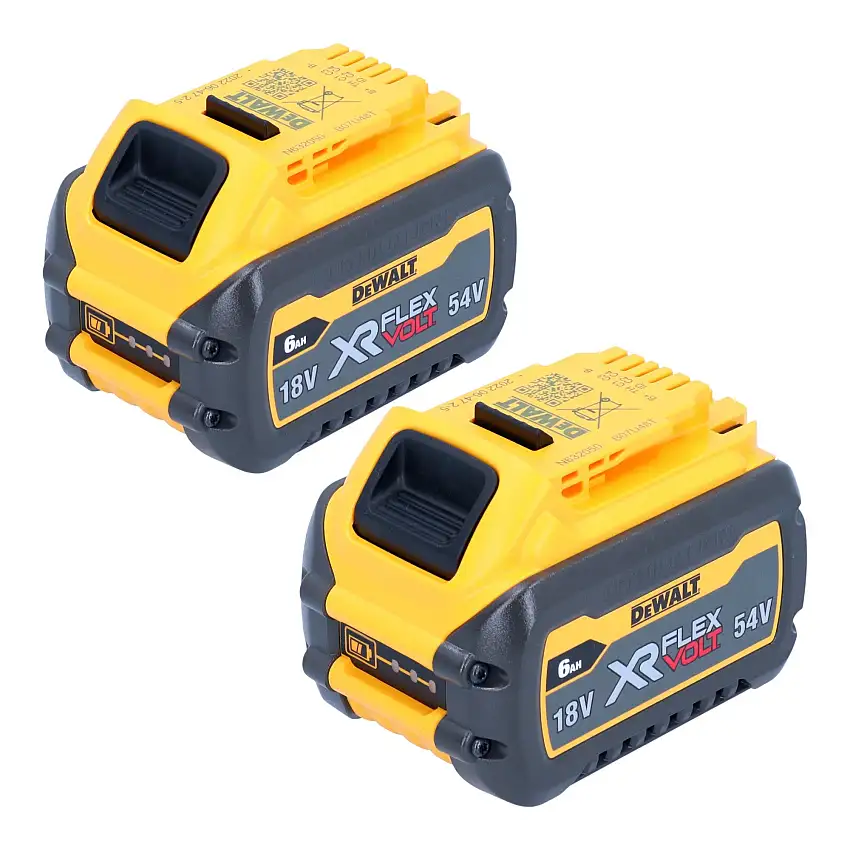 DeWalt DCB 546 T2 Akku Set 2x FlexVolt 54 V / 18 V Akku 6,0 Ah