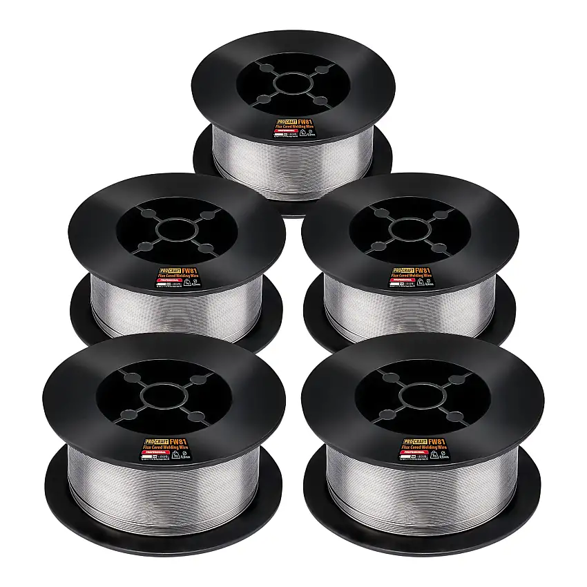 Procraft 5x FW81 Fülldraht Schweißdraht FLUX 0,8 mm 1,0 kg