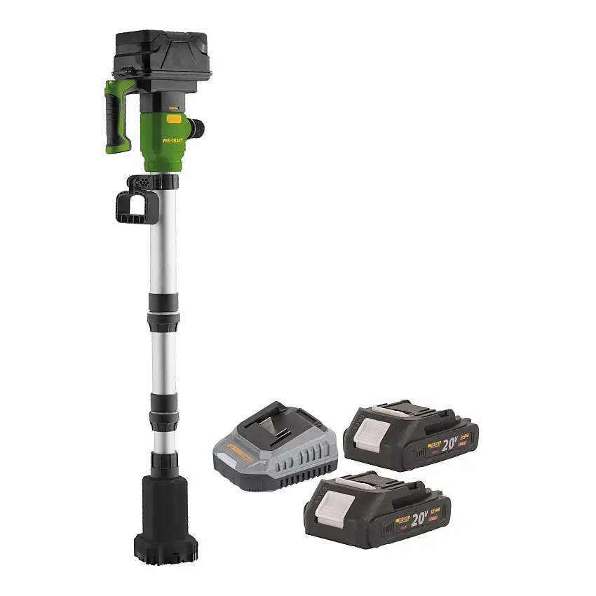 Procraft CPN20bb Akku Tauchpumpe 20 V 2725 l/h + 2x Akku 2,0 Ah + Ladegerät