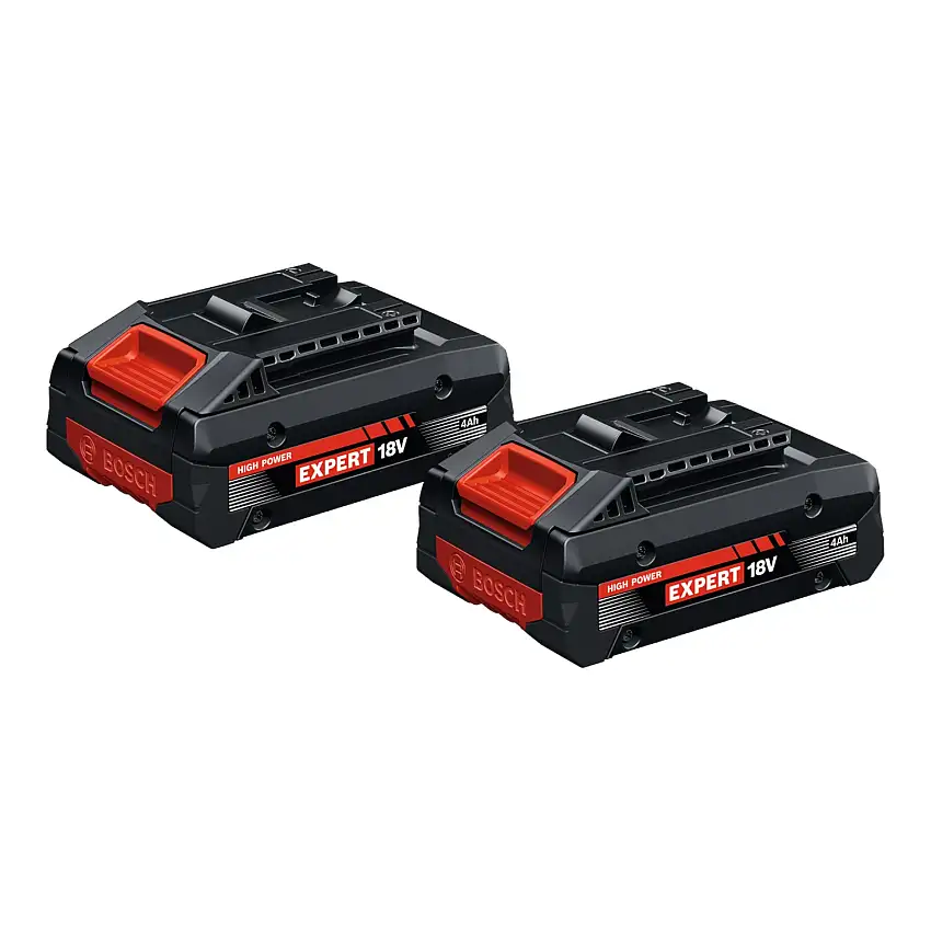 Bosch 2x EXPERT EXBA 18V-40 Akku Set 18 V 4,0 Ah Li-Ion 2 Stück ( 1600A03738 )