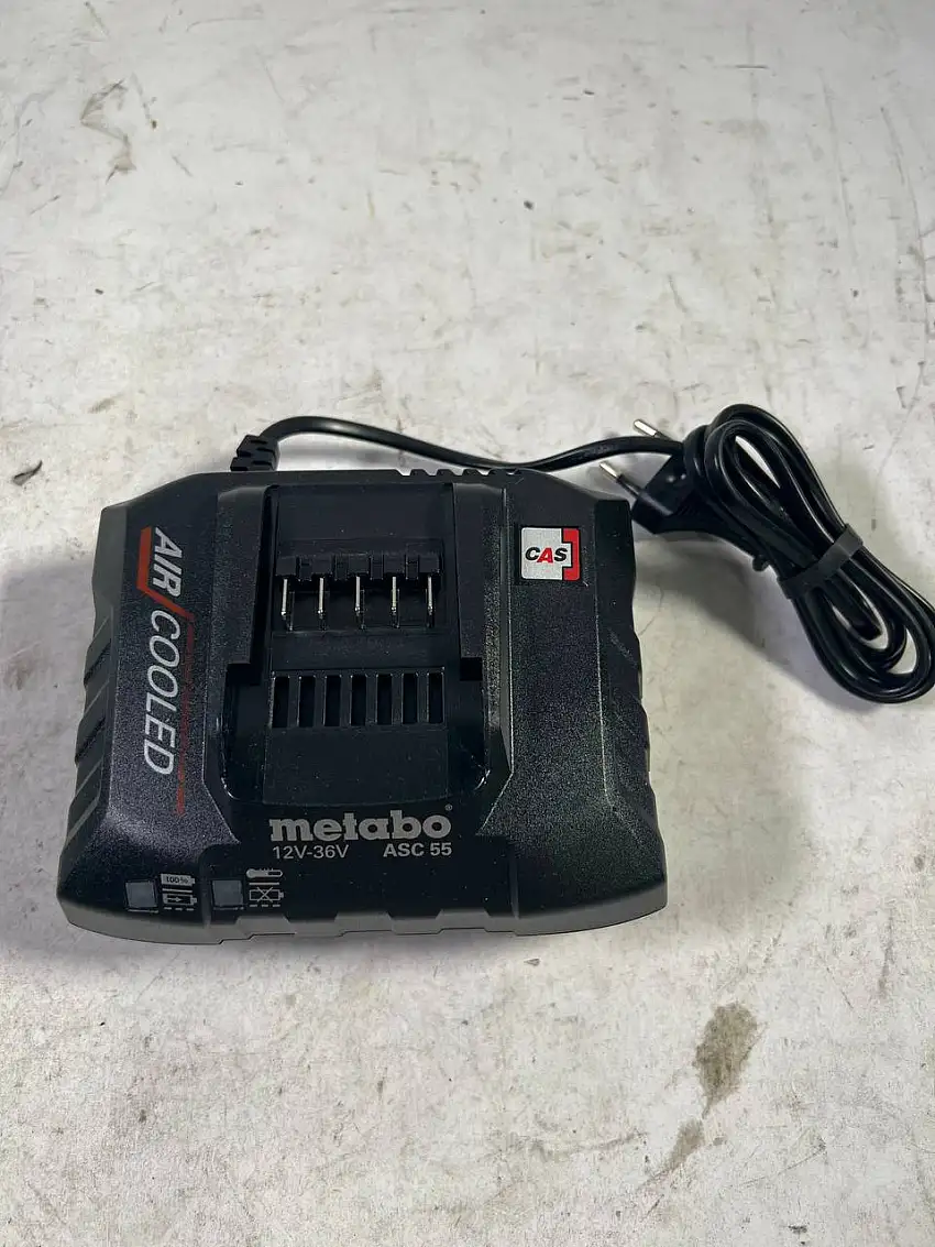 Metabo ASC 55 Ladegerät AIR COOLED 12-36V ( 627044000 ) Nachfolger von ASC 30-36 - Neuwertig