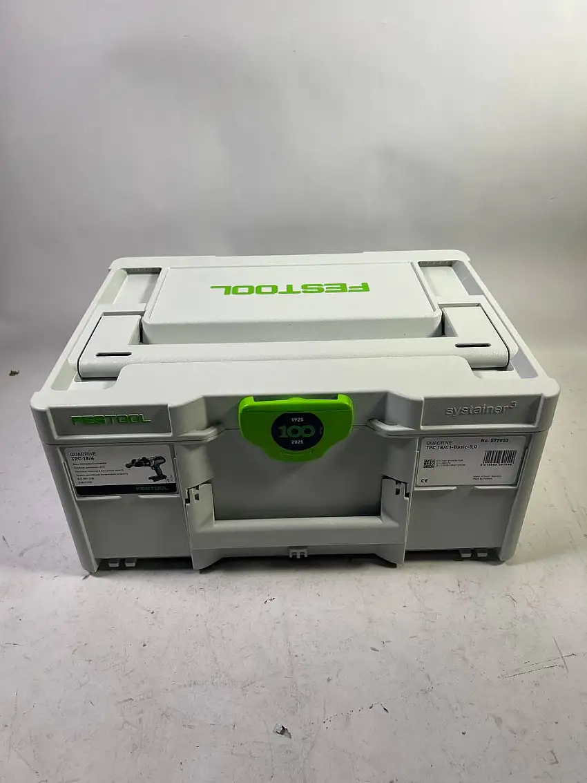Festool TPC 18/4 I-Basic Akku Schlagbohrschrauber 18 V 75 Nm + Systainer - Neuwertig