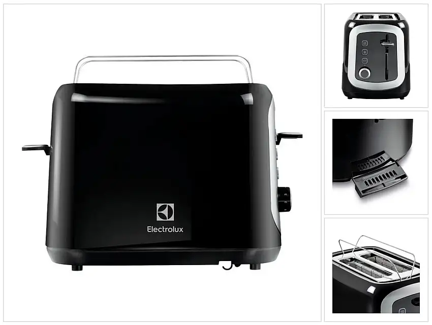 Electrolux EAT3300 Toaster 940 Watt 7 Stufen schwarz/silber - Ersatzteil/Defekt