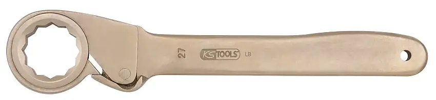 KS TOOLS BERYLLIUMplus Zahnradknarre 17 mm mit 12-kant-Ring ( 962.0117 )