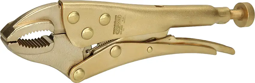 KS TOOLS BRONZEplus Funkenfreie Gripzange, 254 mm ( 963.0331 )