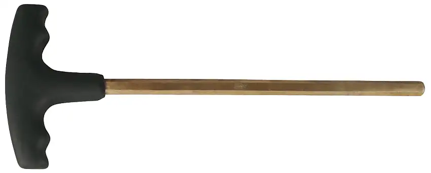 KS TOOLS BRONZEplus Innensechskant-Winkelstiftschlüssel mit T-Griff 8 mm  lang ( 963.1584 )