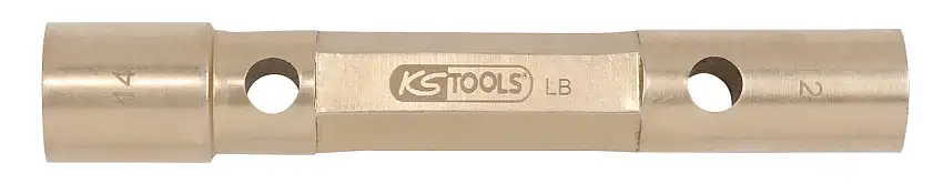 KS TOOLS BRONZEplus 6-kant-Steckschlüssel 9x10 mm doppelseitig  ( 963.8394 )