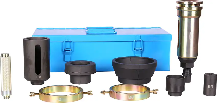 KS TOOLS Differential-Hauptwellenlager-Abzieher-Satz für DAF, 10-tlg ( 460.3685 )