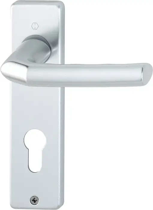 HOPPE Kurzschildgarnitur Birmingham 1117/202KP Aluminium F1 ( 3000252945 )
