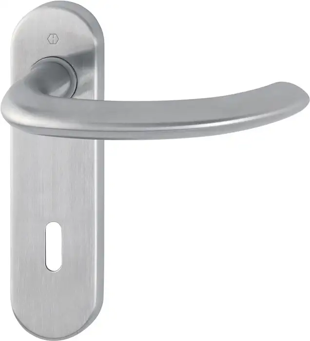 HOPPE Kurzschildgarnitur Marseille E1138Z/353K Edelstahl F69 ( 3000252289 )