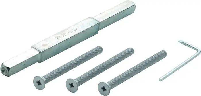 HOPPE Befestigungsset D/D Schnellstift 2210/3310 Türdicke 82-87mm Schrauben-L.M6x95 ( 8000346986 )