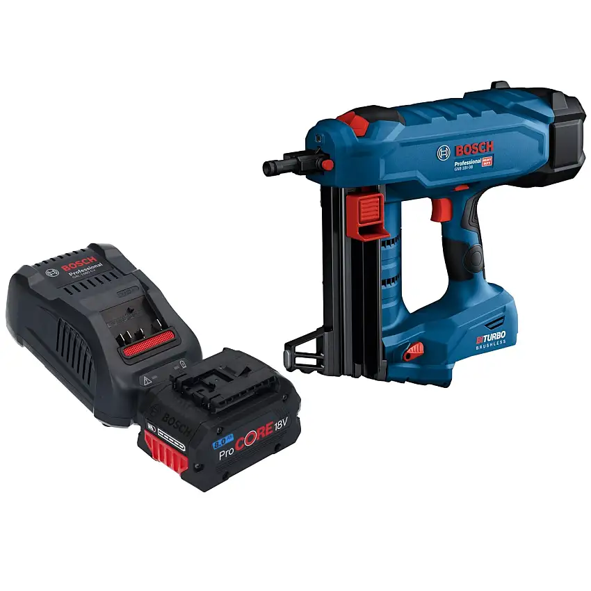 Bosch GNB 18V-38 Professional Akku Betonnagler 18 V 13 - 38 mm BITURBO Brushless + 1x ProCORE Akku 8,0 Ah + Ladegerät