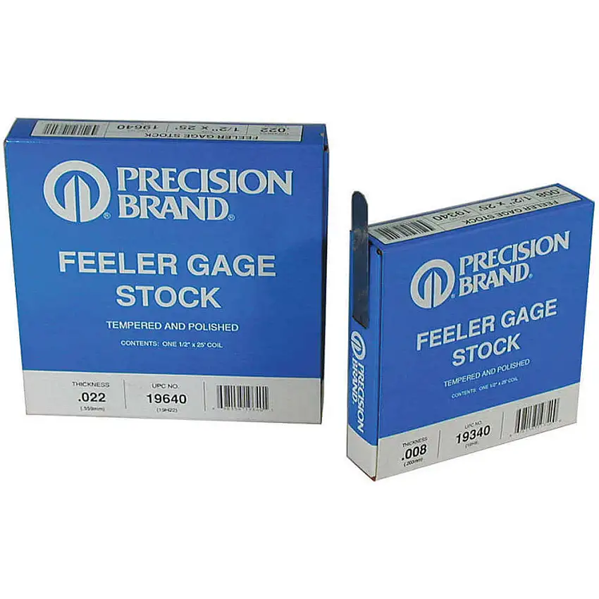 PRECISION BRAND 19125 Fühlerlehre aus Kohlenstoffstahl, 0.0010 Zoll