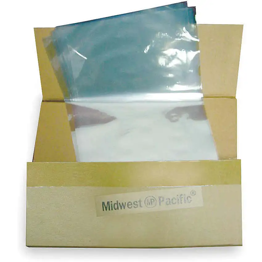 MIDWEST PACIFIC  MP-812SB Wärmeaktivierter Schrumpfbeutel, 8 Zoll Breite