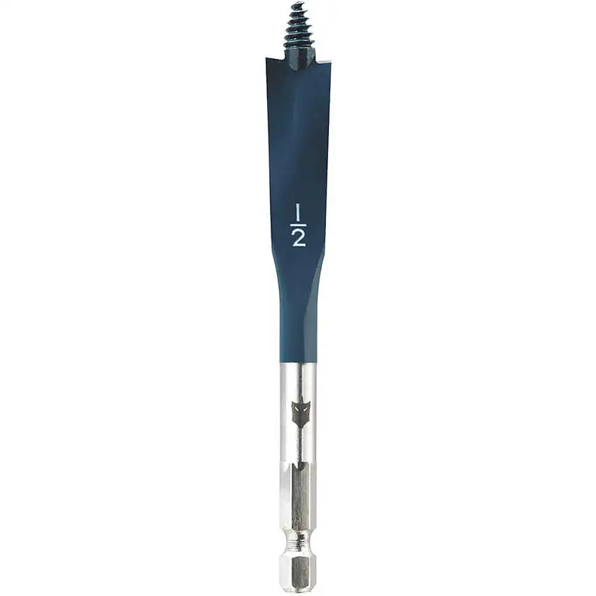 BOSCH  DSBS1005 Stubby Spade Bit 1/2 Zoll 1/2 Sechskant 4 Zoll Länge