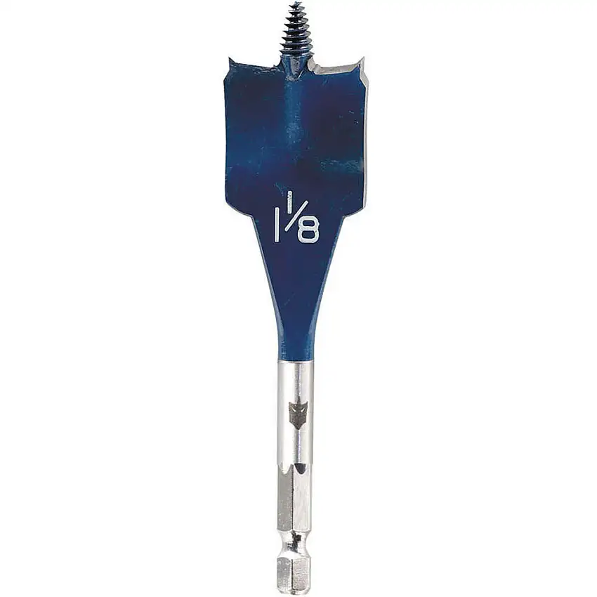BOSCH  DSBS1015 Stubby Spade Bit 1 1/8 Zoll 1/2 Sechskant 4 Zoll Länge
