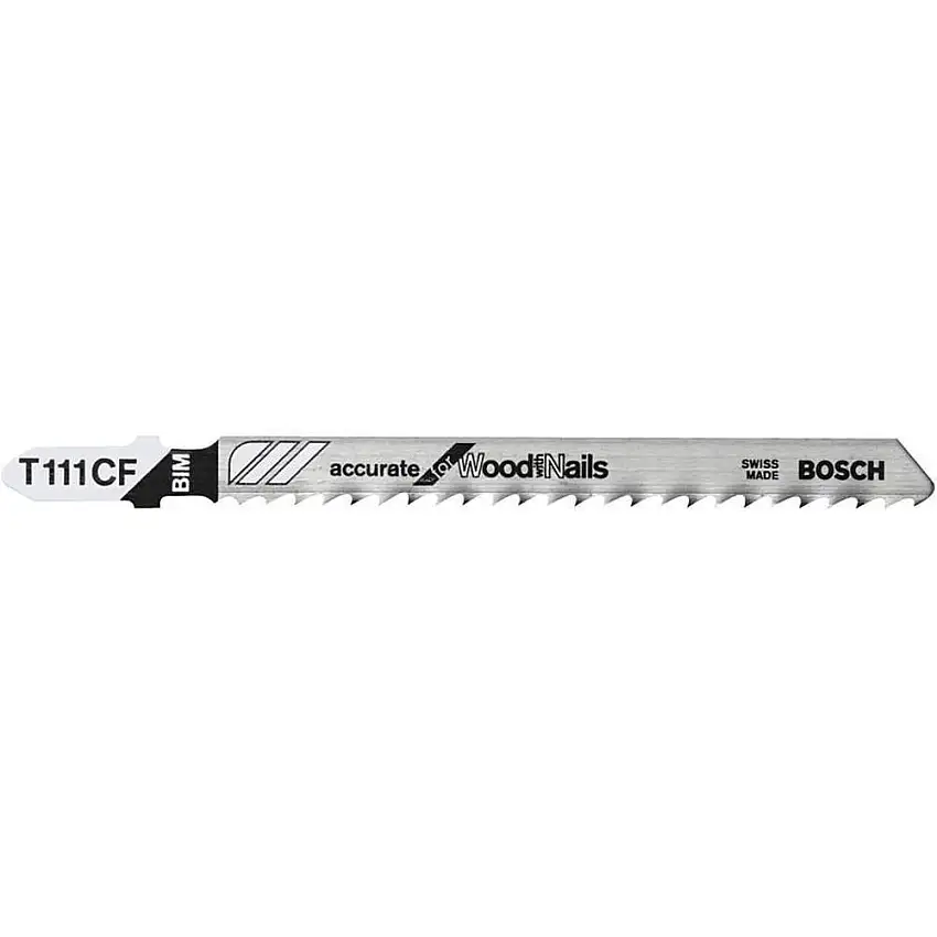 BOSCH  T111CF Stichsägeblatt T-Schaft Bimetall