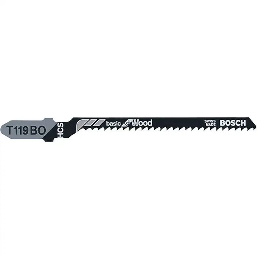 BOSCH  T119BO Stichsägeblatt mit T-Schaft, 3 Zoll Länge