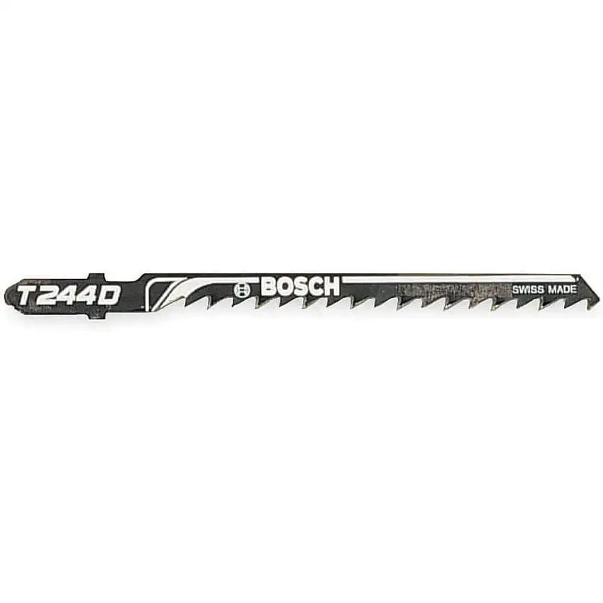 BOSCH  T244D Stichsägeblatt mit T-Schaft, 4 Zoll Länge