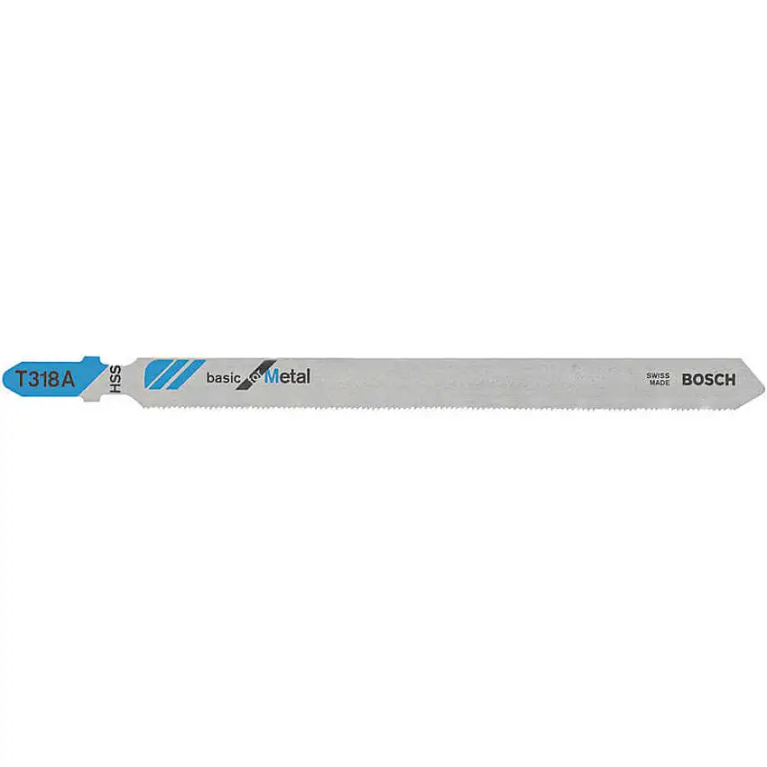 BOSCH  T318A Stichsägeblatt, 5-1/4 Zoll Länge, T-Schaft
