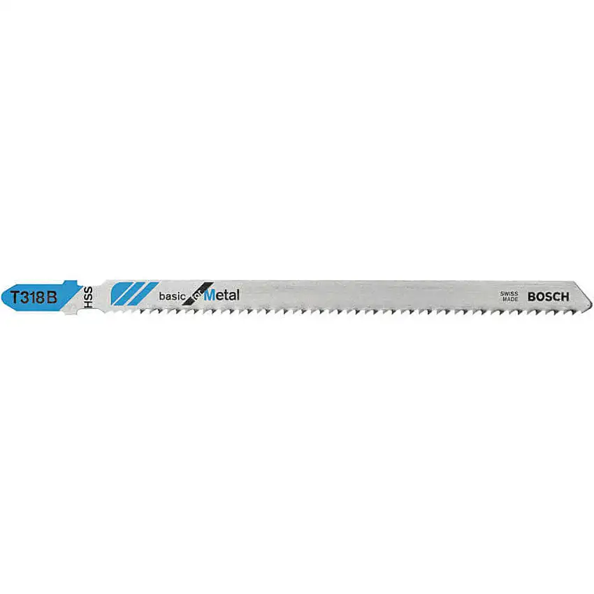 BOSCH  T318B Stichsägeblatt mit T-Schaft, 5-1/4 Zoll Länge
