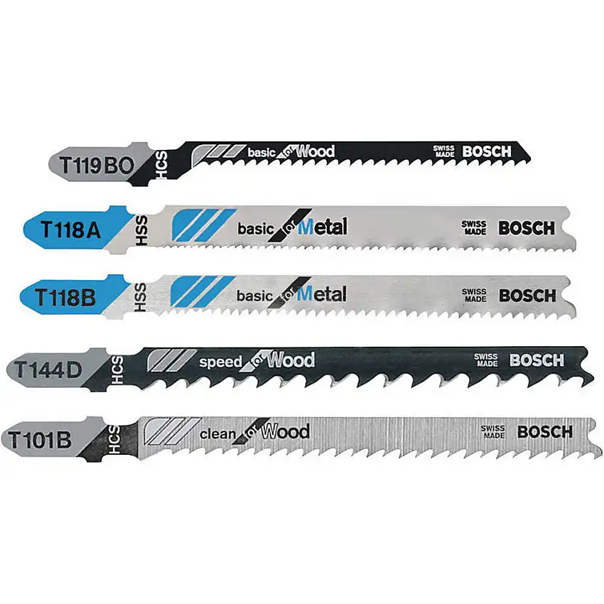 BOSCH  T500 Stichsägeblatt-Set mit T-Schaft