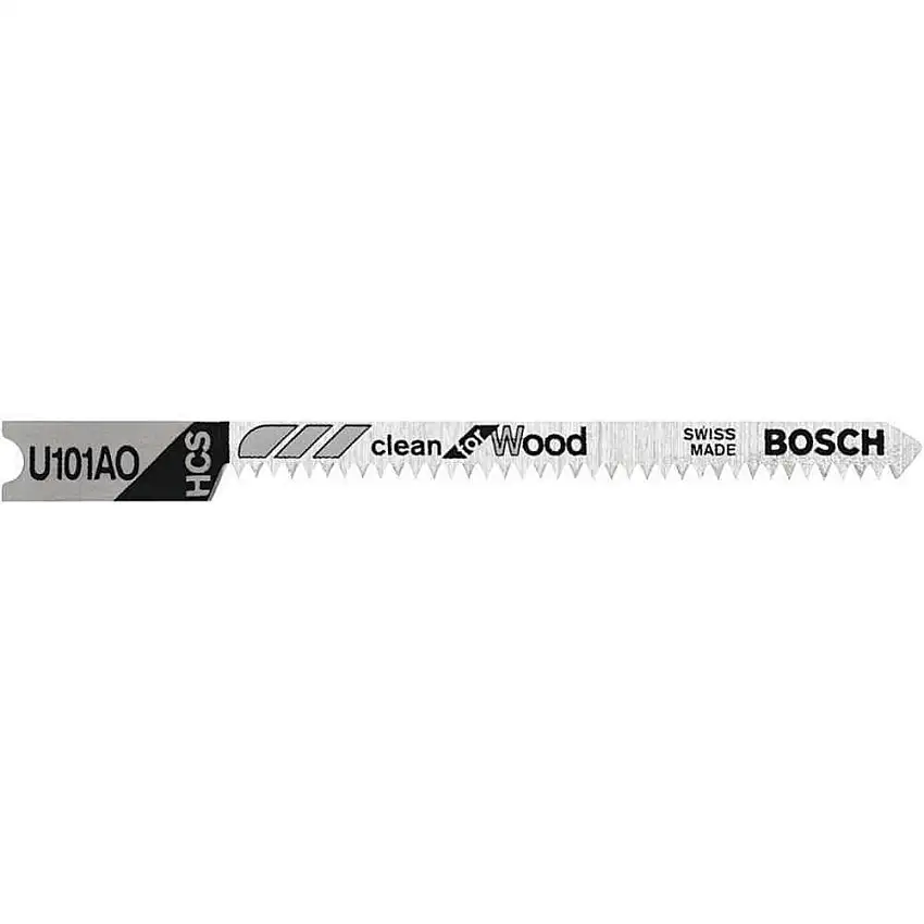 BOSCH  U101AO Stichsägeblatt mit U-Schaft, 2-3/4 Zoll Länge
