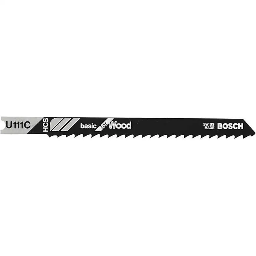 BOSCH  U111C Stichsägeblatt, U-Schaft, 3-5/8 Zoll Länge