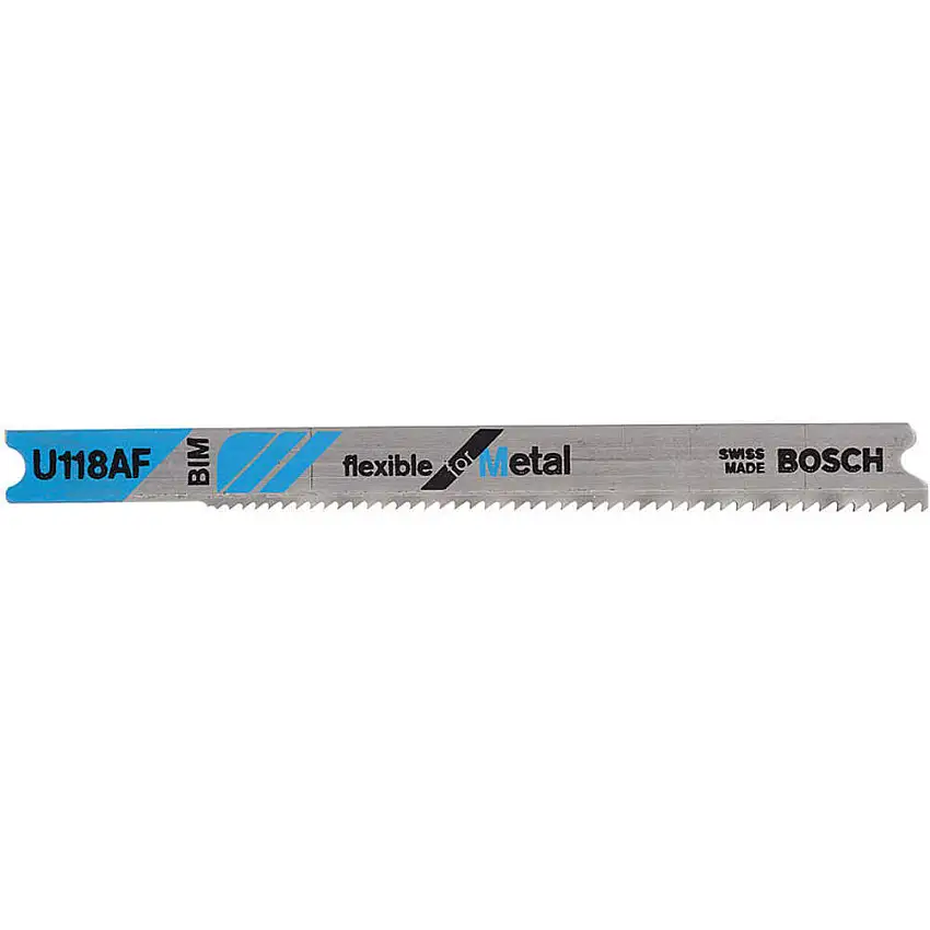 BOSCH  U118AF Stichsägeblatt, 2-3/4 Zoll Länge, U-Schaft