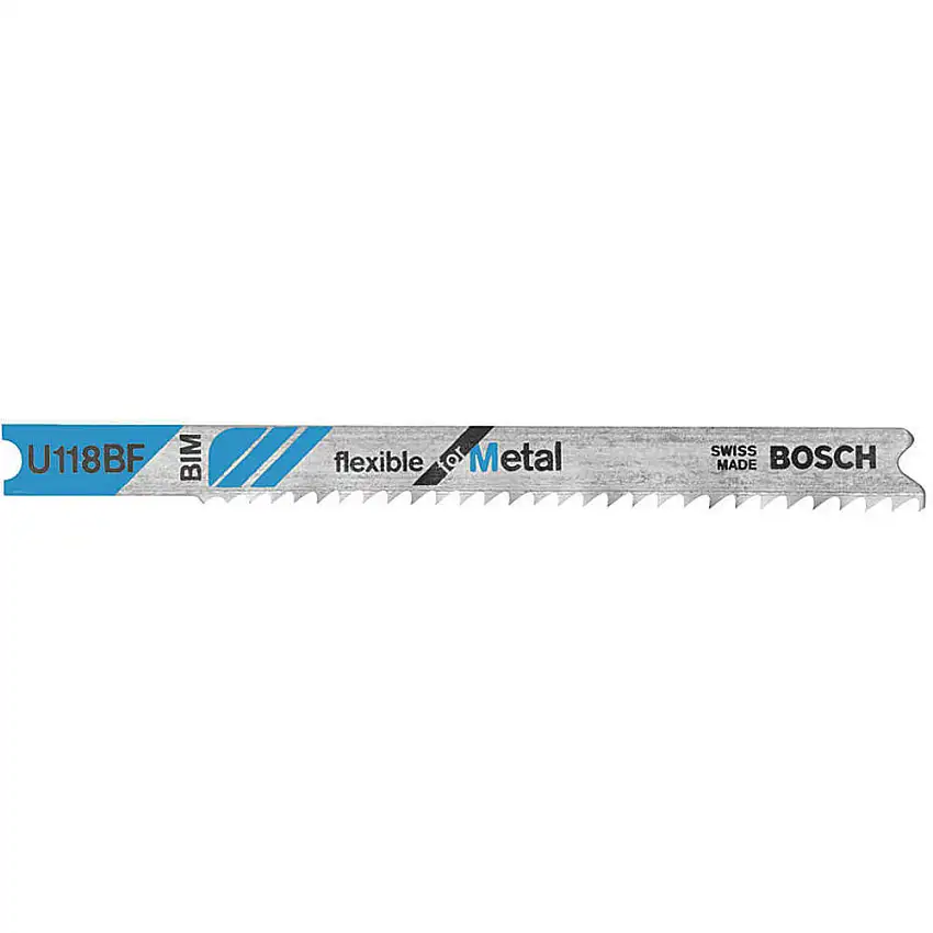 BOSCH  U118BF Stichsägeblatt, U-Schaft, 3-1/8 Zoll Länge