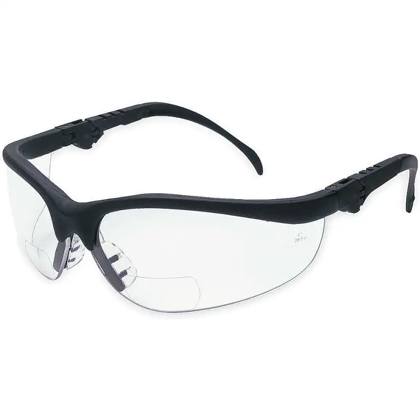 MCR SAFETY  8DRJ9 Lesebrille +2.5 Klares Polycarbonat