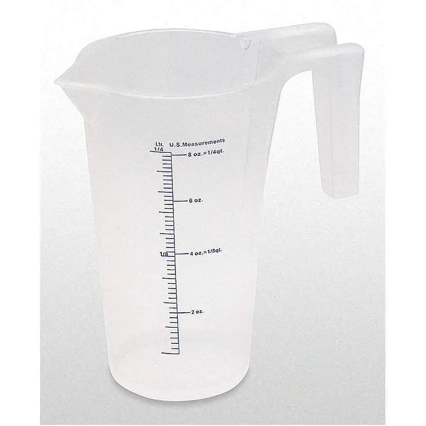 SHUR-LINE  94110 Messbehälter mit festem Ausguss, 250 ml