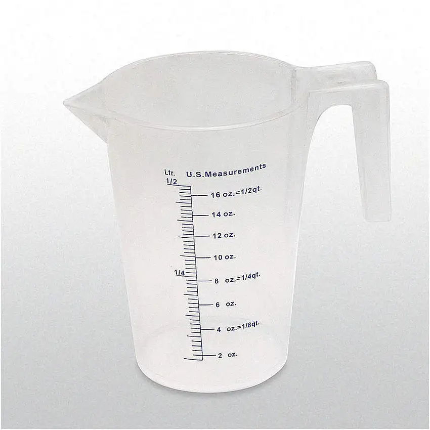 SHUR-LINE  94120 Messbehälter mit festem Ausguss, 500 ml