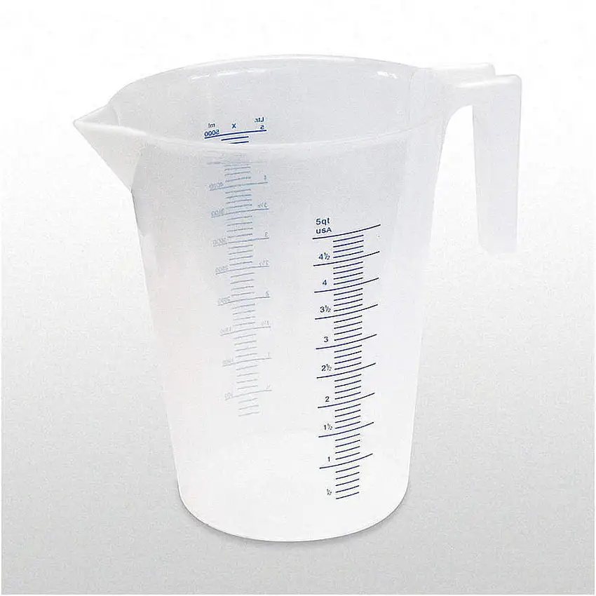 SHUR-LINE  94160 Messbehälter mit festem Ausguss, 5 Quart