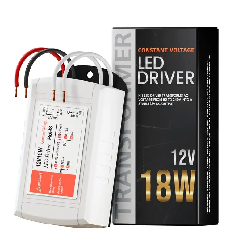 18W Transformator 12V Konstantspannung LED-Treiber ~1081