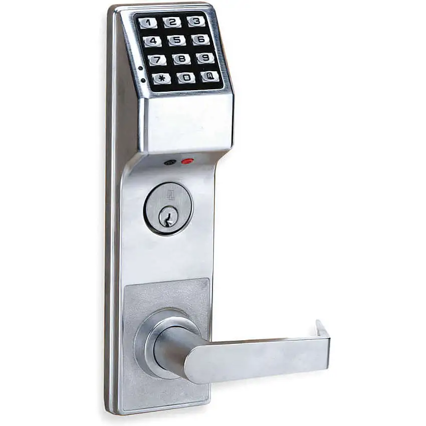 MARKS USA DL3500CRL US26D DL3500CRL/26D Code-Zugangsschloss, Chromhebel, 12 Tasten
