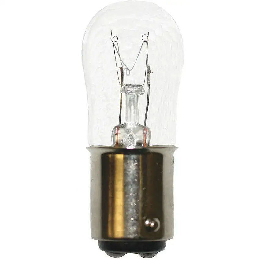 LUMAPRO 6S6DC/75V Glühlampe, Doppelkontakt-Bajonettsockel BA15d, S6, 75 V AC, 6 Watt, 2800 K, Weiß, Klar