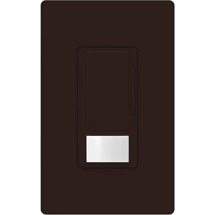 LUTRON MS-Z101-BR Anwesenheits-/Leerstands-Dimmer-Sensor Wand Braun