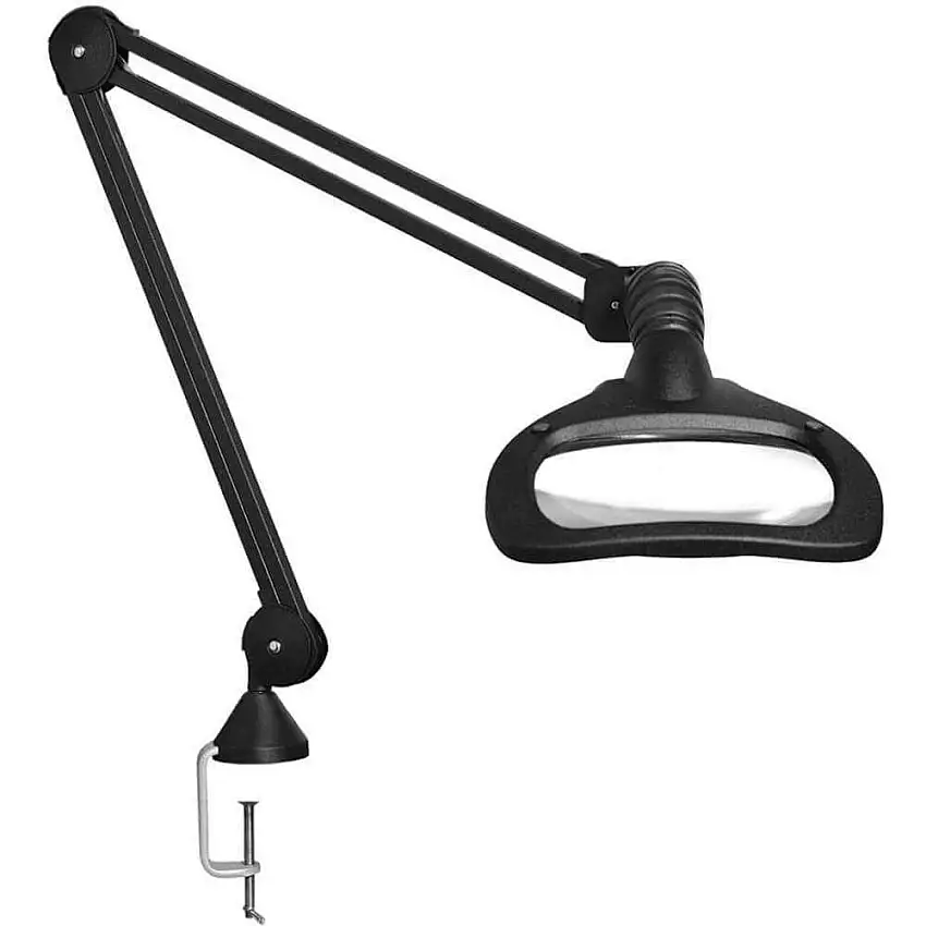 LUXO 18900BK Lupenleuchte 6.75x 4.5 Zoll Led Schwarz 1.88x