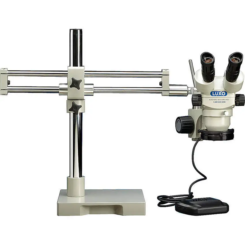 LUXO 23727RB Binokularmikroskop 7x-45x, einstellbare Dioptrien