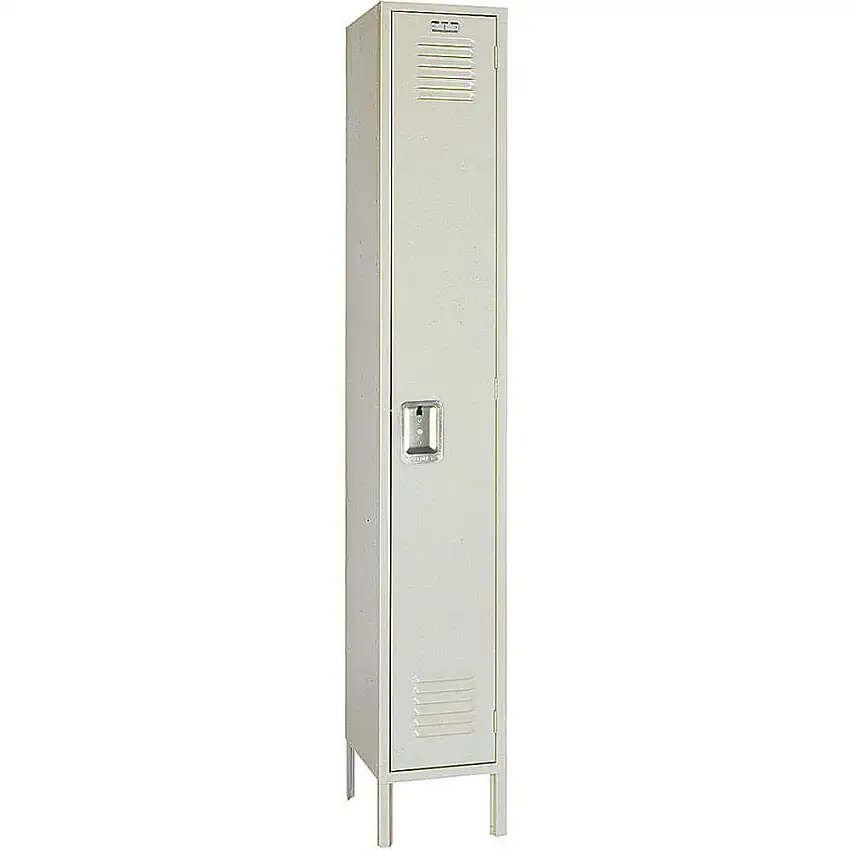 LYON DD5002 Kleiderschrank, unmontiert, 1 Öffnungen, Größe 10.875 x 58 x 9.25 Zoll, Grau