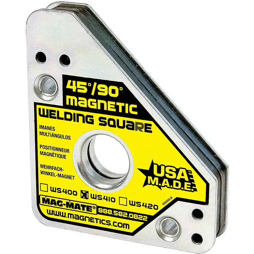 MAG-MATE  WS410 Magnetschweißquadrat 3 3/4 x 4 3/8 x 3/4