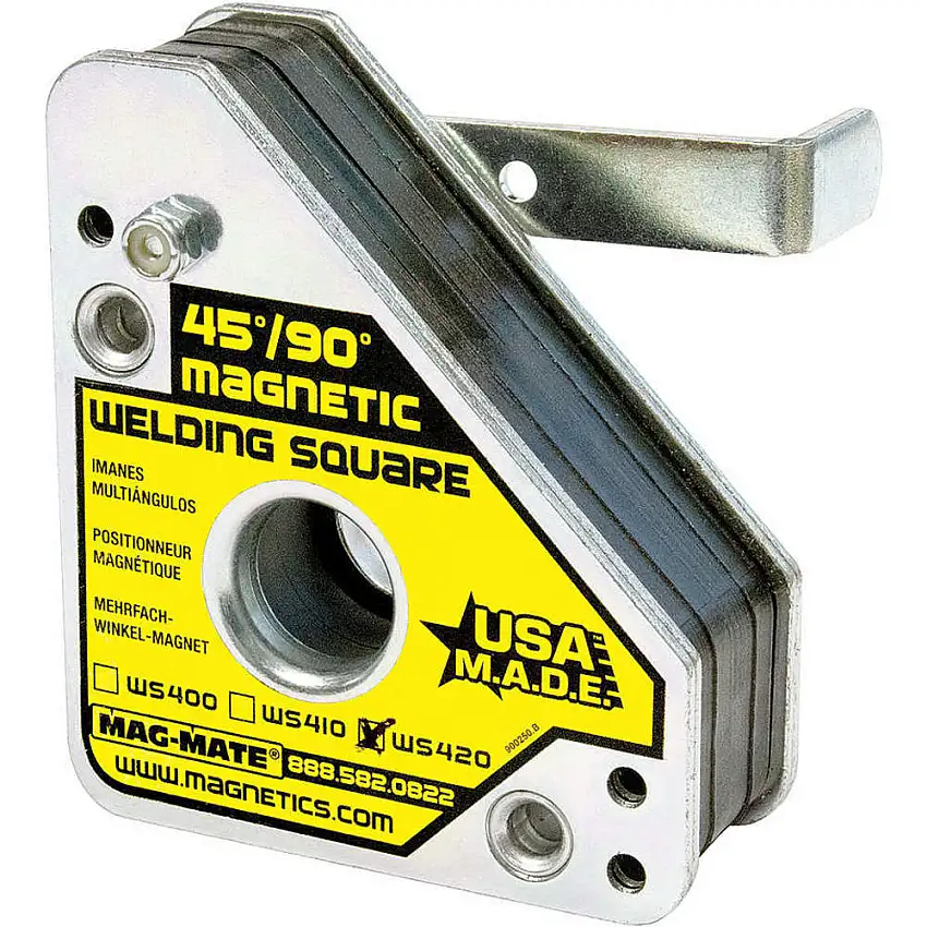 MAG-MATE  WS420 Magnetschweißquadrat 3 3/4 x 4 3/8 x 1.5