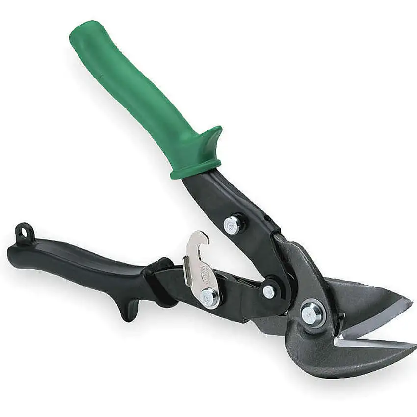 MALCO M2007 Offset-Blechschere Rechts Grün 10 3/4