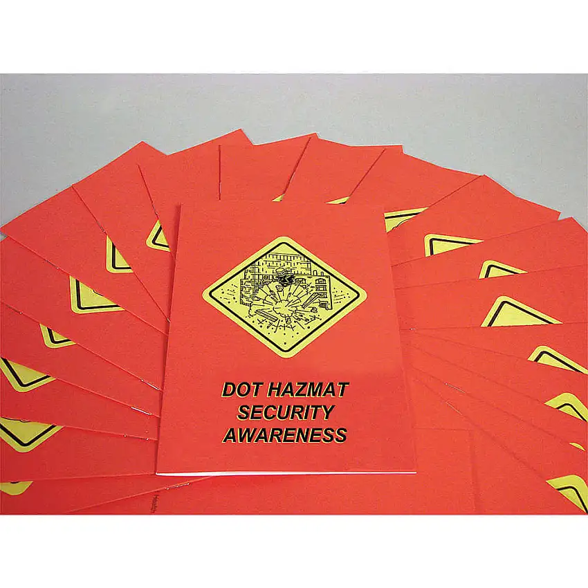 MARCOM B0001750EX Schulungsbroschüre DOT HAZMAT Awareness