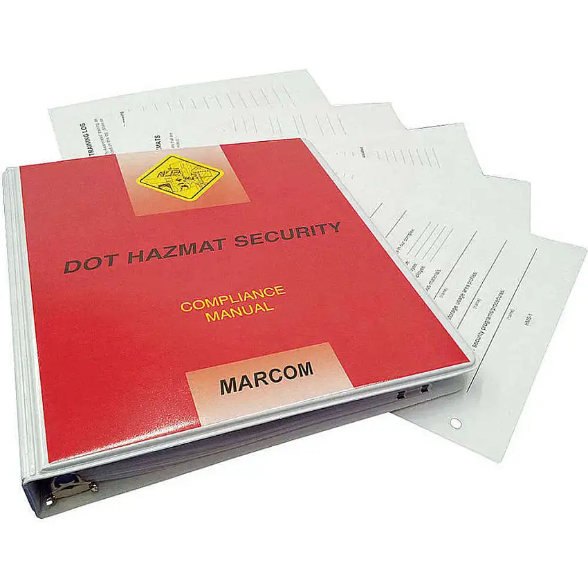 MARCOM M0001760EO Sicherheitshandbuch DOT HAZMAT