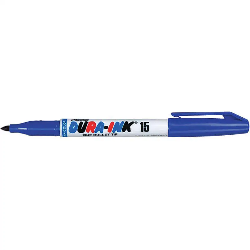 MARKAL  96025 Permanent-Tintenmarker, feine Spitze, blau