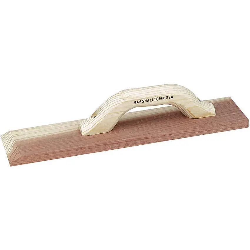 MARSHALLTOWN 144 Betonglätter mit quadratischem Ende, 16 x 3-1/2 x 11/16 Zoll